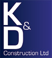 K&D Construction Logo